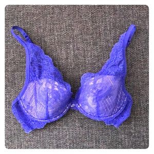 Gap Blue Lace Bra - NWOT